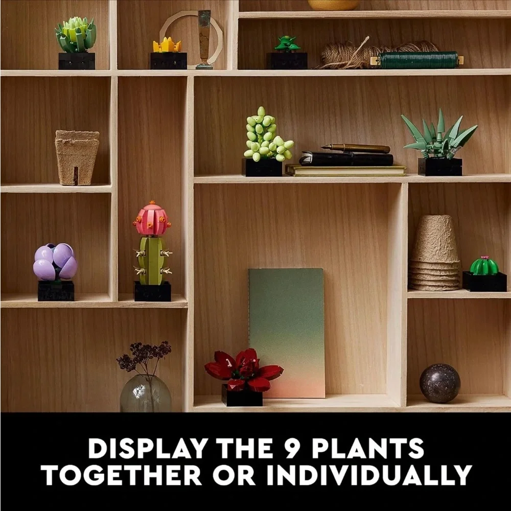 LEGO Succulents 10309 Icons Botanical Collection Complete Set 771 Pieces Box